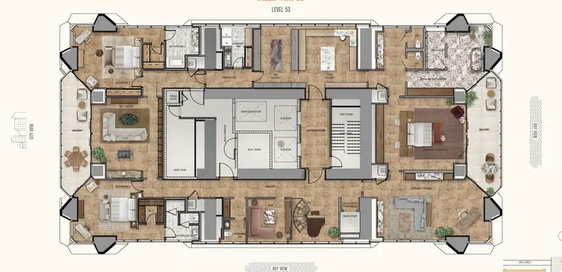 Villa Triplo — Penthouse